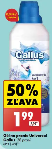 Gallus Gél na pranie Universal