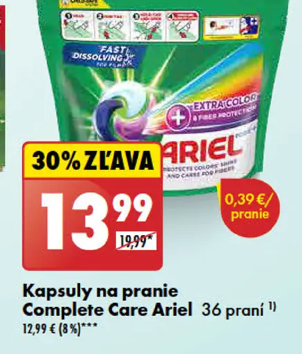Ariel Kapsuly na pranie Complete Care