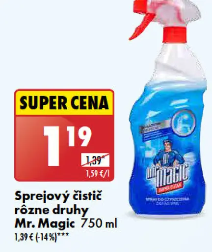 Mr. Magic sprejový čistič