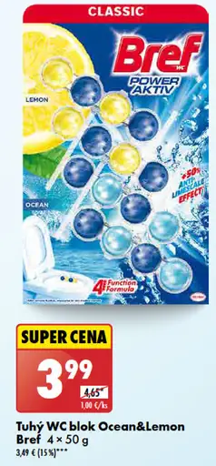 Bref tuhý WC blok Ocean&Lemon