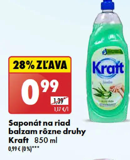 Kraft Saponát na riad Balzam