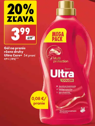 Ultra Care+ Gél na pranie