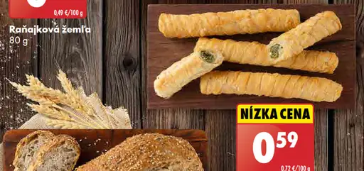 Raňajková žemľa