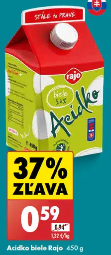 Rajo Acidko biele 3.5%