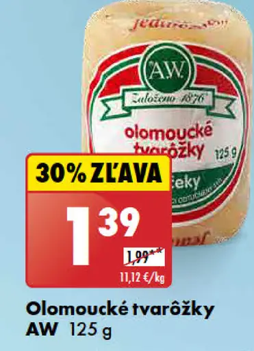 AW Olomoucké tvarôžky