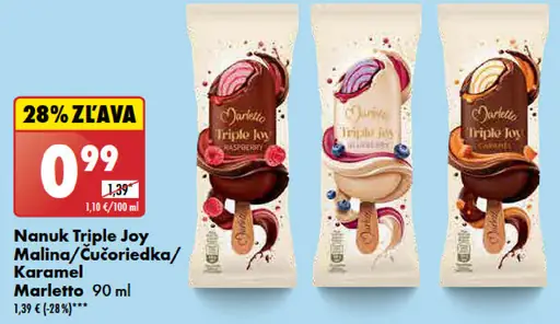Marletto Nanuk Triple Joy Malina/Čučoriedka/Karamel
