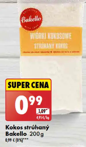 Bakello Kokos strúhaný