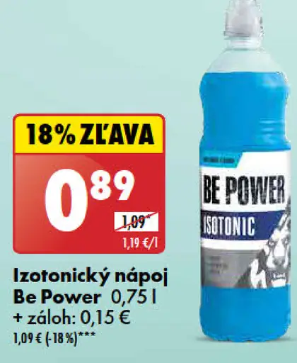 Izotonický nápoj Be Power