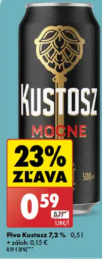 Kustosz plechovka