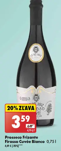 Prosecco Frizante Firosso Cuvée Bianco