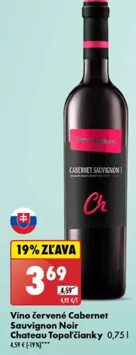 Cabernet Sauvignon Noir Vino červené