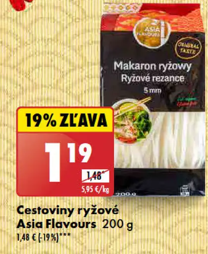 Asia Flavours Cestoviny ryžové