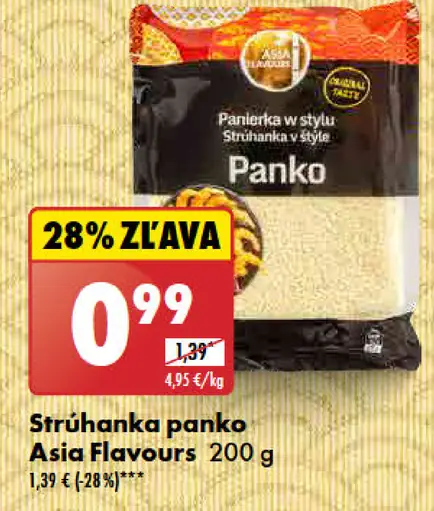 Asia Flavours Strúhanka panko