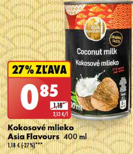 Asia Flavours Kokosové mlieko