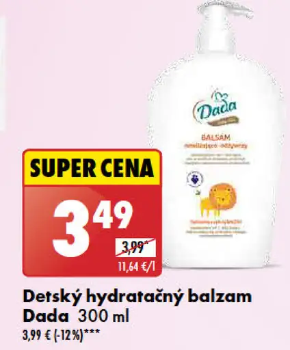 Dada Detský hydratačný balzam