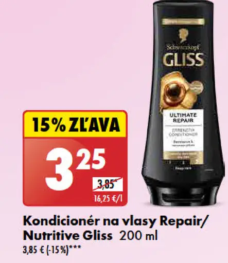 Gliss kondicionér na vlasy Repair/Nutritive