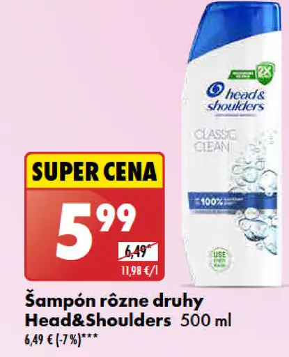 Head & Shoulders šampón