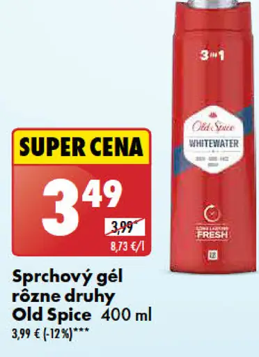 Old Spice sprchový gél