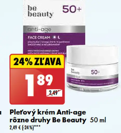 Be Beauty Pleťový krém Anti-age