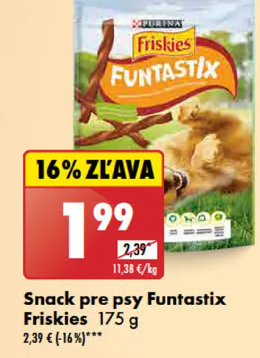 Friskies Funtastix snack pre psy