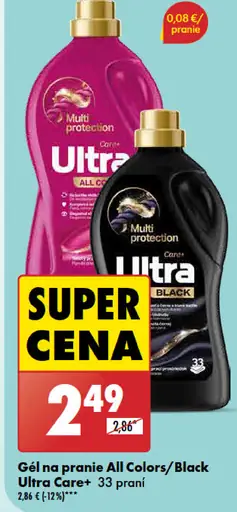 Ultra Gél na pranie All Colors/Black Ultra Care+