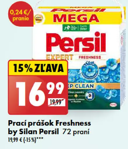 Persil Prací prášok Freshness by Silan