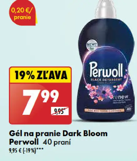 Gél na pranie Dark Bloom Perwoll