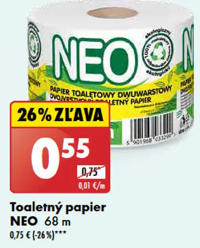 Neo Toaletný papier