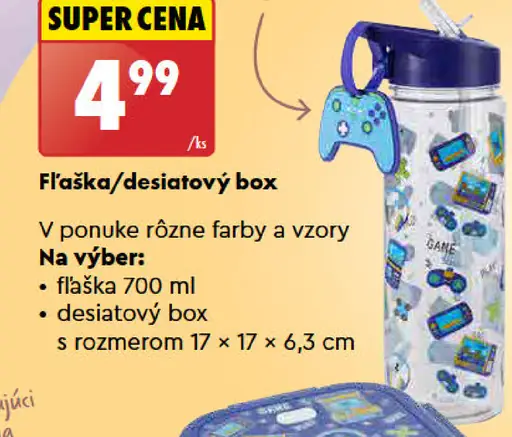 Fľaška/desiatový box