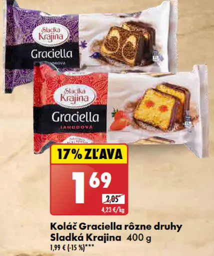 Sladká Krajina Koláč Graciella