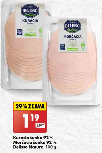 Delisso Nature kuracia šunka
