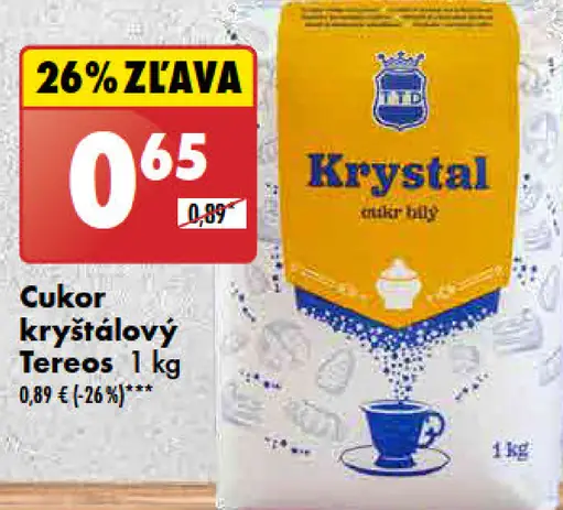 Krystal Cukor kryštálový