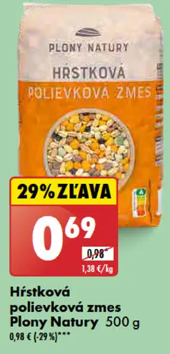 Plony Natury Hŕstková polievková zmes