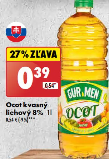 Gur.Men Ocot kvasný liehový 8%