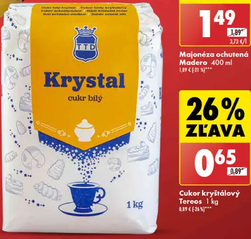 Tereos cukor kryštálový