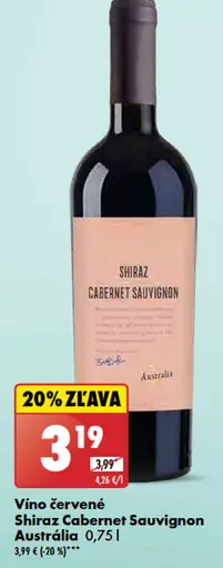 Shiraz Cabernet Sauvignon Austrália