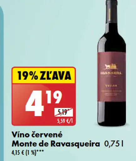 Monte de Ravasqueira Červené
