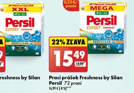 Persil Prací prášok Freshness by Silan