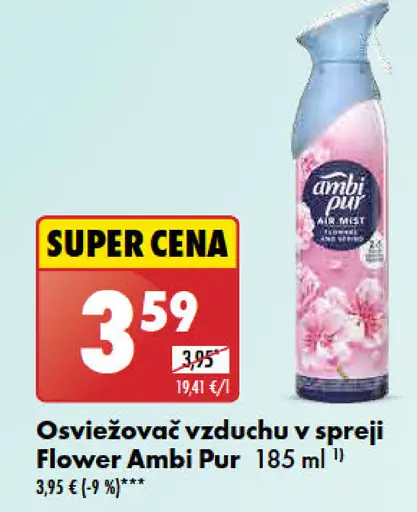 Ambi Pur Osviežovač vzduchu v spreji Flower