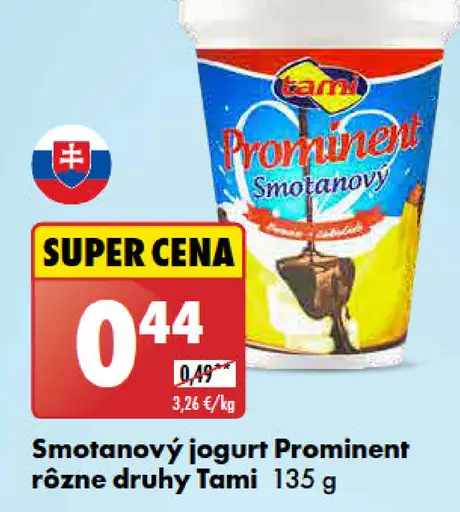 Tami Smotanový jogurt bezlaktózový
