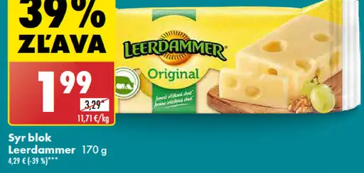 Leerdammer Syr blok
