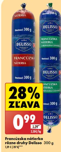 Delisso Francúzska nátierka