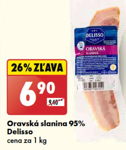 Delisso Oravská slanina 95%