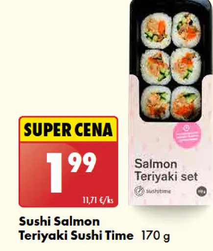 Sushi Time Sushi Salmon Teriyaki