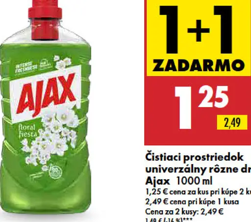 Ajax Čistiaci prostriedok univerzálny