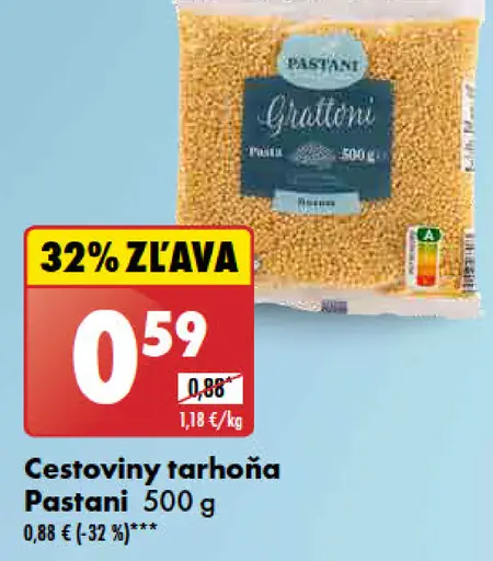 Pastani Cestoviny tarhoňa