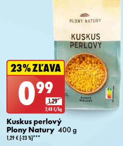 Plony Natury Kuskus perlový