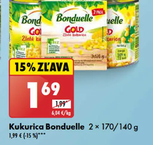 Bonduelle Kukuřica