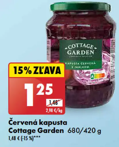 Cottage Garden Červená kapusta