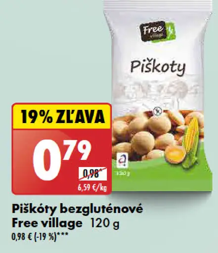 Free village Piškóty bezgluténové